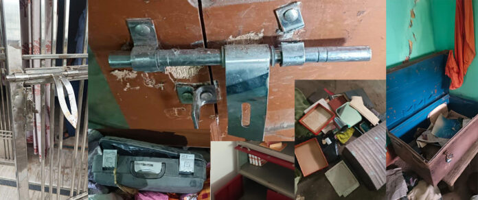 पूर्व न्यायधीश के घर में जरुरी कागजात एवं आवश्यक कीमती घरेलु सामान की चोरी